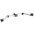 3 Monitor Wall Mount Low Profile w/ Spring Arm Quick Release