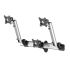3 Monitor Wall Mount Low Profile w/ Spring Arm Quick Release