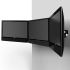 3 Monitor Wall Mount Low Profile w/ Spring Arm Quick Release