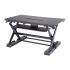 Sit-Stand Desk Converter - Dynamically Height Adjustable Wood Color