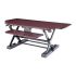 Sit-Stand Desk Converter - Dynamically Height Adjustable Wood Color