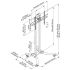 32 to 56" TV Cart - Adjustable, Mobile & Ergonomic