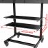 32 to 46" Dual TV Cart - Adjustable, Mobile & Ergonomic