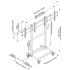 32 to 46" Dual TV Cart - Adjustable, Mobile & Ergonomic