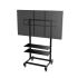56 to 70" TV Cart - Adjustable, Mobile & Ergonomic