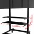 56 to 70" TV Cart - Adjustable, Mobile & Ergonomic