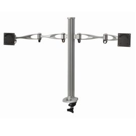 Dual Monitor Desktop Mount w/ Full Swing Arms