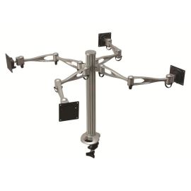 Quad Monitor Stand w/ Full Swing Arms DM-41A3