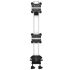 Dual Monitor Stand for Apple Stacked Heavy Duty Quick Release