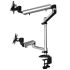 Dual Monitor Desk Mount for Apple Top Down or Side by Side