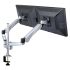 Dual Monitor Stand w/ Spring Arm & Quick Connect