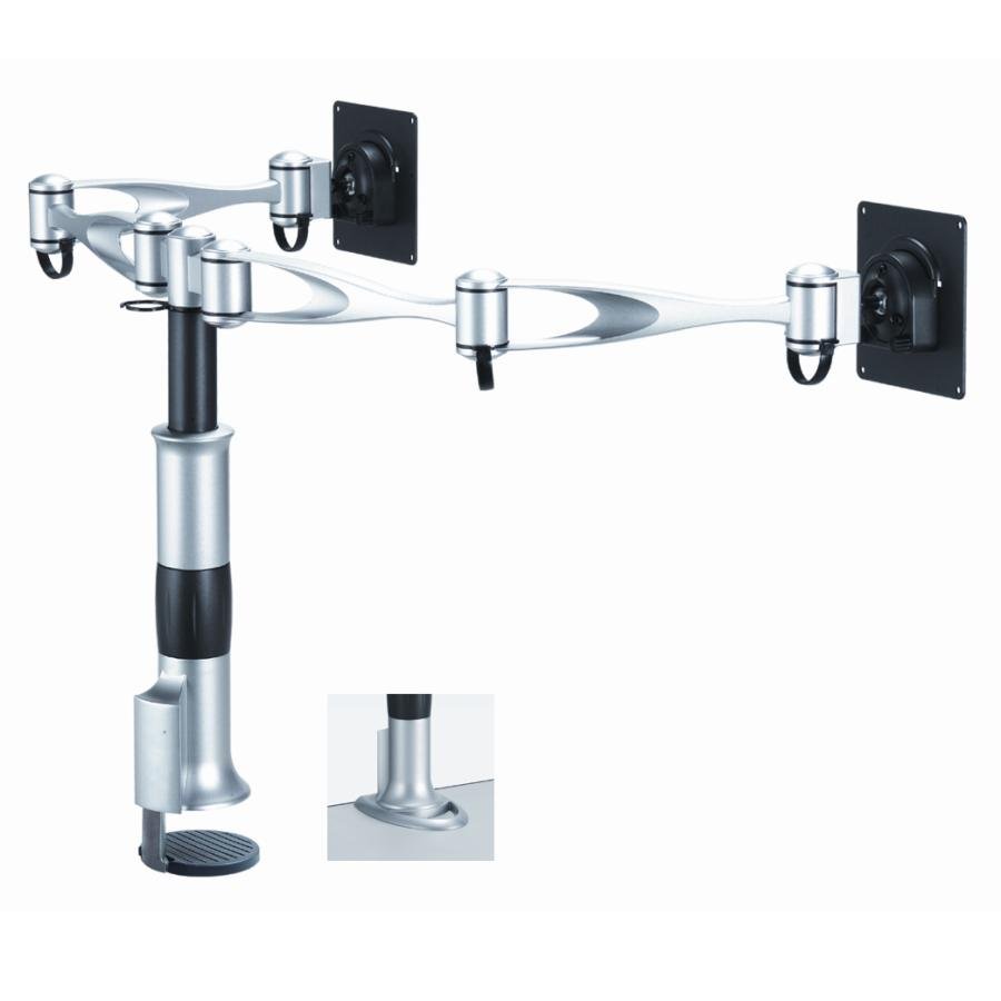 Dual Monitor Arm For Desk Full Motion Dm D1a2