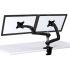 Dual Monitor Stand w/ Spring Arms Black