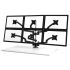 6 Monitor Stand 3X2 w/ Spring Arms Black