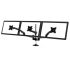 Triple Monitor Desk Mount w/ Spring Arms Black