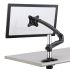 Monitor Stand - Expandable w/ Spring Arm Dark Gray