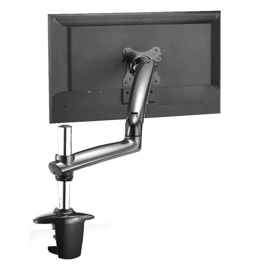 Monitor Stand - Expandable w/ Spring Arm Dark Gray