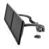 Dual Monitor Stand - Expandable w/ Spring Arms Dark Gray