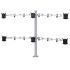 6 Monitor Stand 3X2 w/ Full Swing Arms