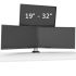 Triple Monitor Desk Mount Pyramid or Reverse w/ Quick Release