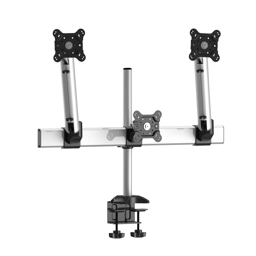 Cotytech Triple Monitor Desk Mount with Triple Arm and Clamp Base (DM-T1A3-  通販