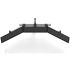 Triple Monitor Desk Mount w/ Quick Release Spring Arms & Low Profile