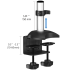 Monitor Stand Height Adjustable w/ Quick Release - Expandable