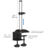 Monitor Stand Heavy Duty w/ Quick Release & 2-in-1 Base
