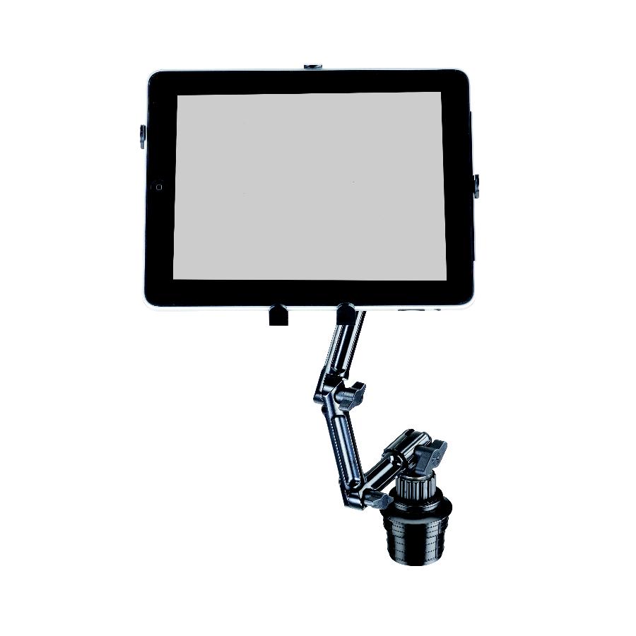 Tablet Mount for Car Cup Holder - Aluminum Alloy DQ-21