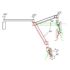 Monitor Arm - Long Reach w/ Keyboard Holder MW-M25WBKN