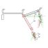Monitor Arm - Long Reach w/ Wall Box MW-M123WBN
