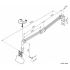 Monitor Arm - Long Reach & Vertical Adjustable MW-M16P