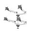 Quad Track Rail Mount w/ Independent Full Motion & Quick Release