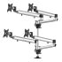 Quad Track Rail Mount w/ Independent Full Motion & Quick Release