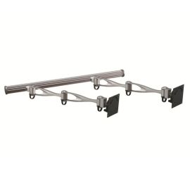 Dual Monitor Wall Mount w/ Full Swing Double Arms Horizontal