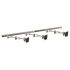 Triple Monitor Wall Mount w/ Full Swing Double Arms Horizontal