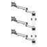 Triple Monitor Wall Mount for Apple Stacking Full Motion Quick Release