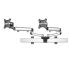 Dual Monitor Wall Mount for Apple Articulating w/ Quick Release