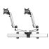 Dual Monitor Wall Mount for Apple Articulating w/ Quick Release