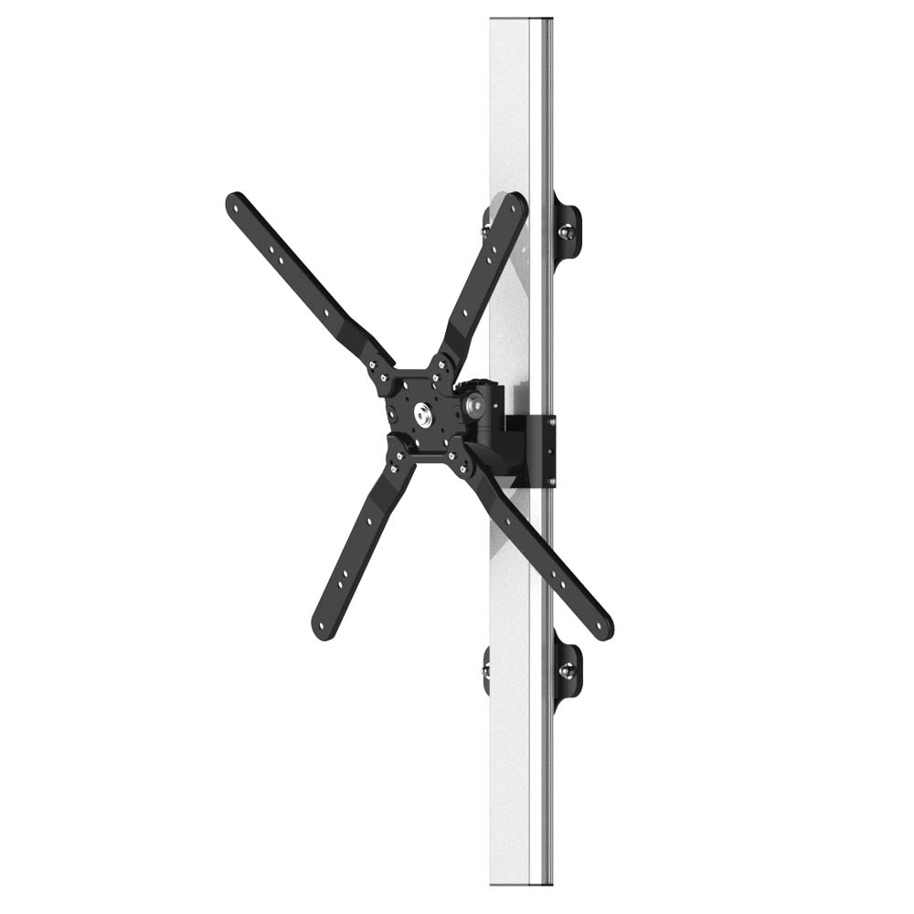 Rotating TV Wall Mount - 32 – 50" w/ Two-Orientation Wall Bar