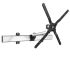 TV Wall Mount - 32 to 50" w/ Two Orientations Quick Release & Rotation
