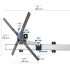 TV Wall Mount - 32 to 50" w/ Two Orientations Quick Release & Rotation