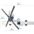 TV Wall Mount - 32 – 50" w/ Two Orientations Quick Release & Rotation