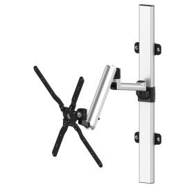 Corner TV Wall Mount - Rotating Height Adjustable w/ Two Orientations