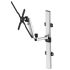 Corner TV Wall Mount - Rotating Height Adjustable w/ Two Orientations