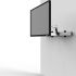Corner TV Wall Mount w/ Two Orientations & Rotating Quick Release