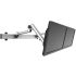 Dual VESA Wall Mount Quick Release Two Orientations w/ Full Motion