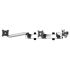 Triple Monitor Wall Mount w/ Spring Arms & Quick Release