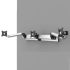 Triple Monitor Wall Mount w/ Independent Full Motion & Quick Release