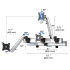 Triple Monitor Wall Mount w/ Independent Full Motion & Quick Release